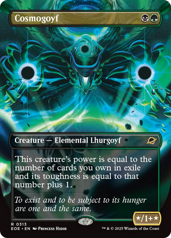 Cosmogoyf (Borderless) [Edge of Eternities]