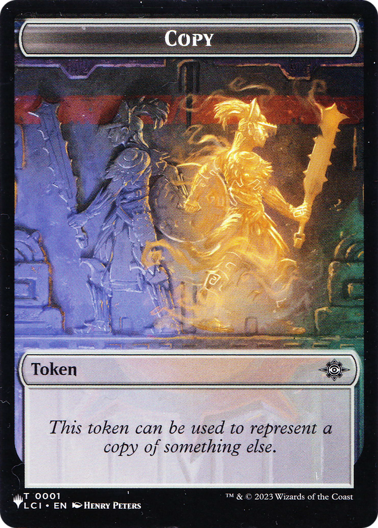 Clue // Copy Double-Sided Token [The List]
