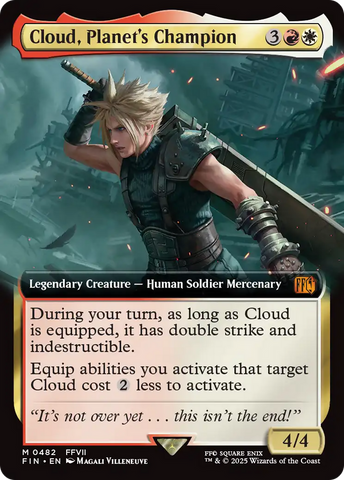 Cloud, Planet's Champion (Extended Art) [FINAL FANTASY]