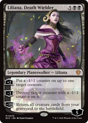 Liliana, Death Wielder [Lorwyn Eclipsed Commander]