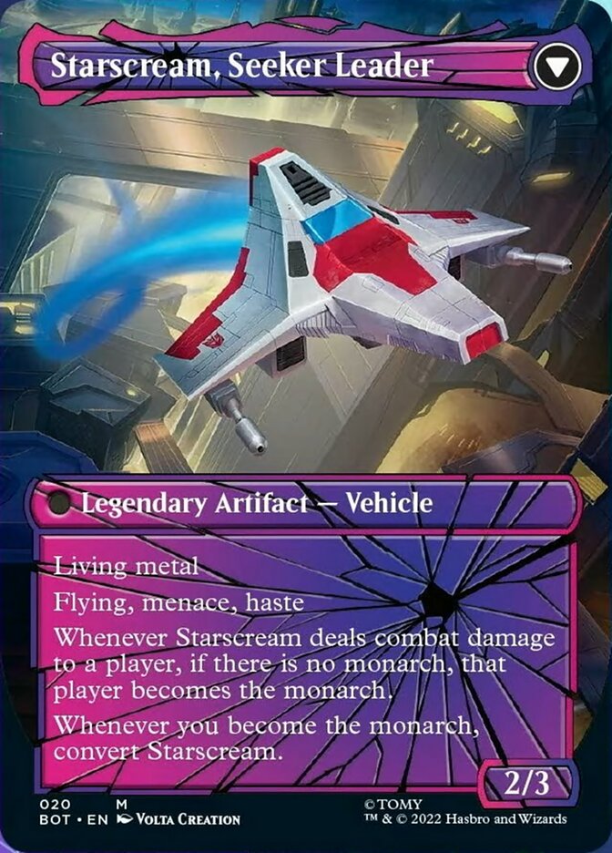 starscream mtg card Kingdom | Commander expert Kristen doesn't usually play Simic colors. Can you guess why? Check it out in our article today! Link in the bio! #Simic if youre the monarch Starscream, Power Hungry // Starscream,