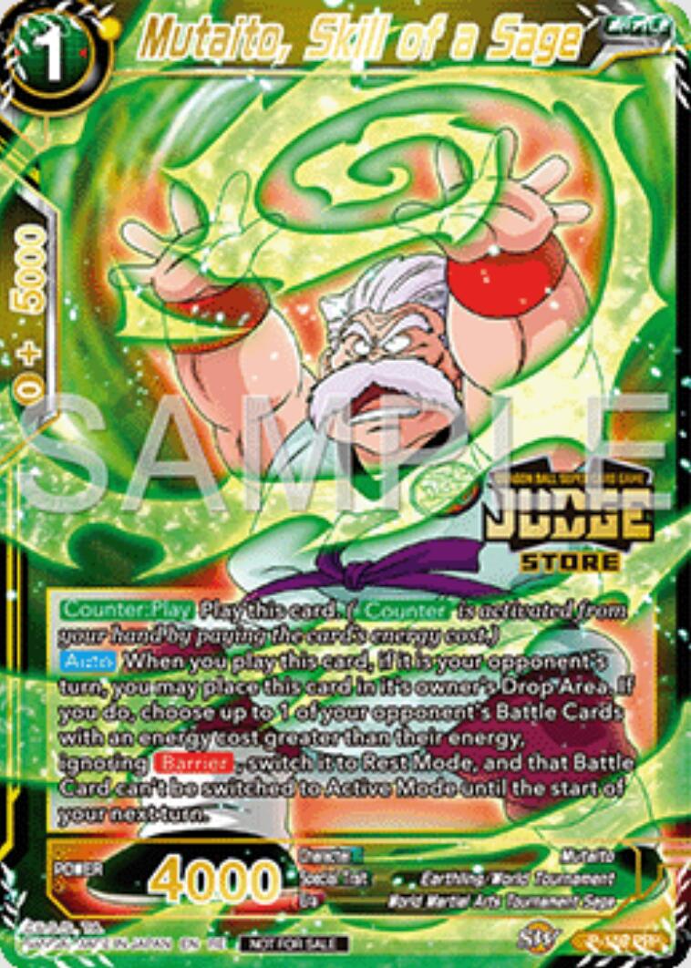 Mutaito, Skill of a Sage (Judge Pack Vol.16) (Store) (P-159) [Tournament Promotion Cards]