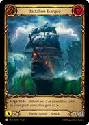 Battalion Barque (Yellow) (Treasure) [SEA153] (High Seas)  Cold Foil