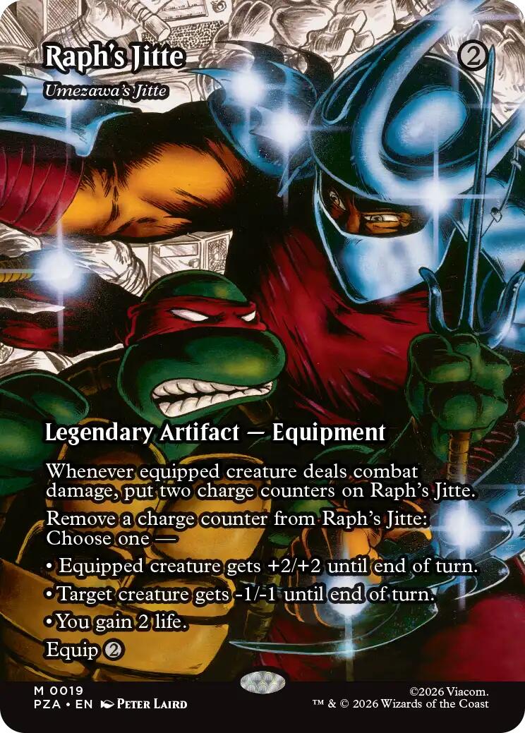Raph's Jitte - Umezawa's Jitte (Borderless) [Teenage Mutant Ninja Turtles Eternal-Legal]