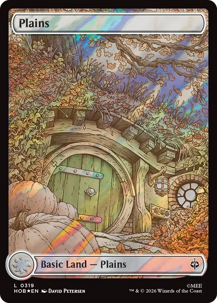 Plains (0319) (Surge Foil) [The Hobbit]