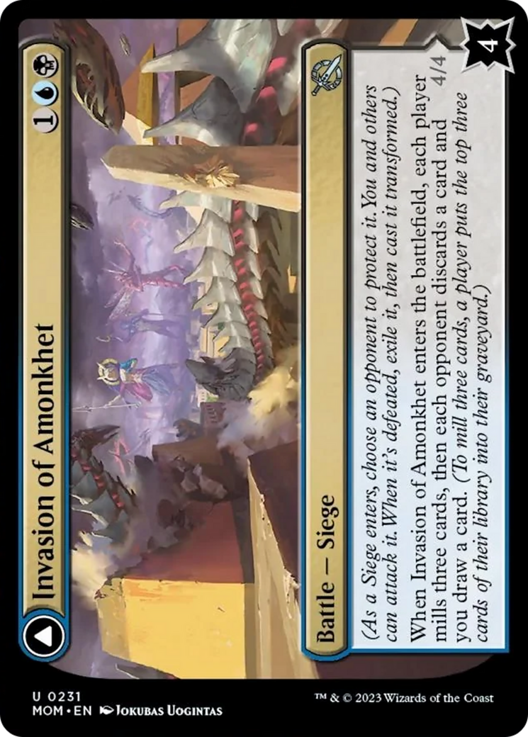 Invasion of Amonkhet // Lazotep Convert [March of the Machine]