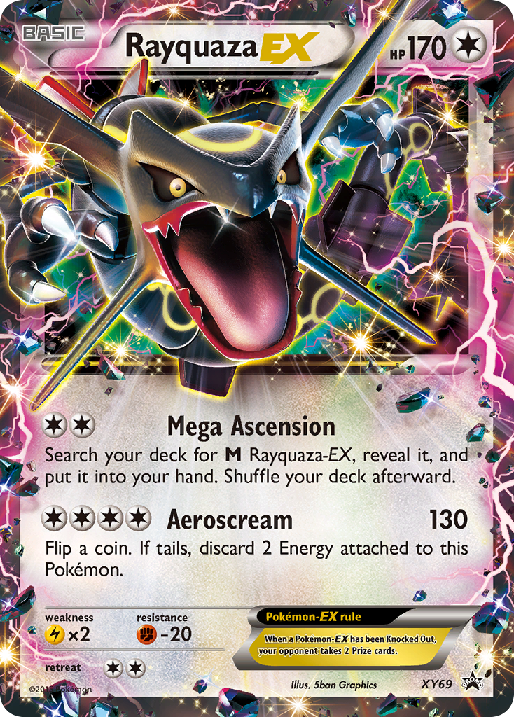 pokemon cards rayquaza ex #85 EXTENDED ART Raycardza 20 Retreat Cost Rayquaza ex | EX Dragon