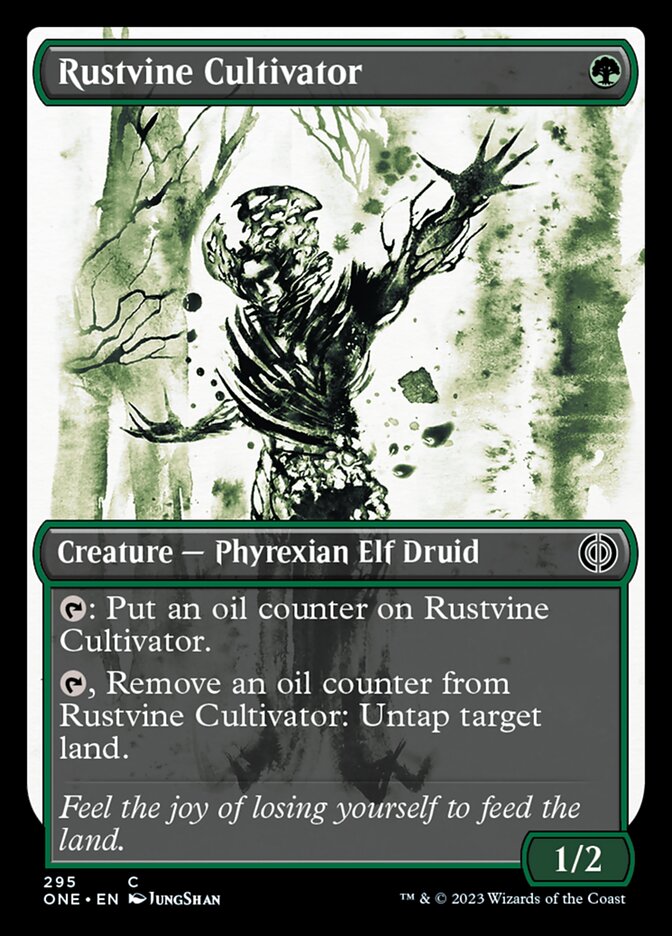 Rustvine Cultivator (Showcase Ichor) [Phyrexia: All Will Be One]