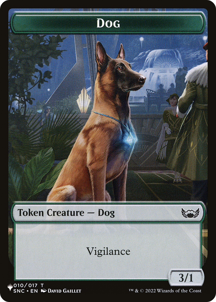 Shapeshifter // Dog Double-Sided Token [The List]