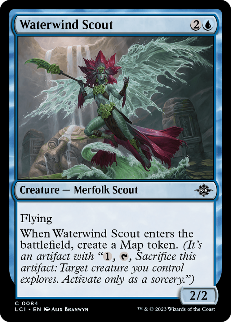 Waterwind Scout [The Lost Caverns of Ixalan]