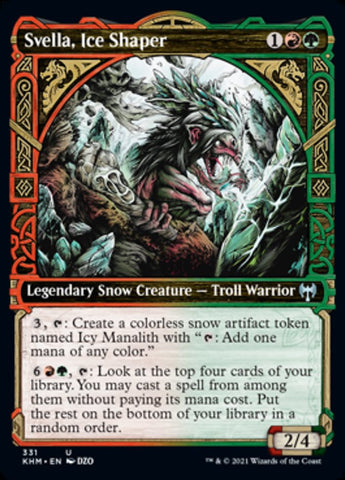 Showcase cards Showcase cards