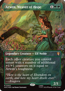 Arwen, Weaver of Hope (Borderless) (Surge Foil) [The Hobbit: Eternal-Legal]