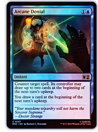 Arcane Denial (Surge Foil) [Marvel Super Heroes Commander]