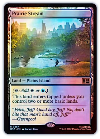 Prairie Stream (Surge Foil) [Marvel Super Heroes Commander]