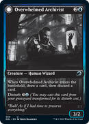 Overwhelmed Archivist // Archive Haunt [Innistrad: Double Feature]