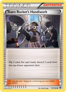 Team Rocket's Handiwork (112) [XY - Fates Collide]