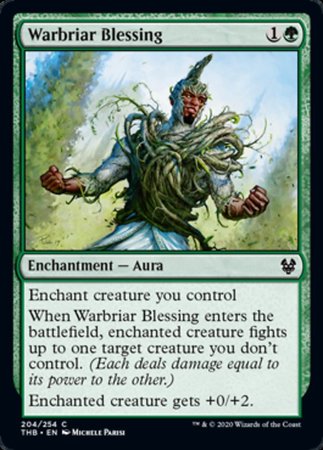 Warbriar Blessing [Theros Beyond Death]