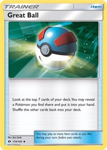 Great Ball (119) [SM Base Set]