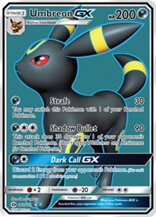 Umbreon GX (Full Art) (142) [SM Base Set]