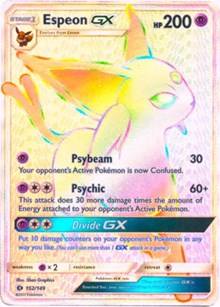 Espeon GX (Secret) (152) [SM Base Set]
