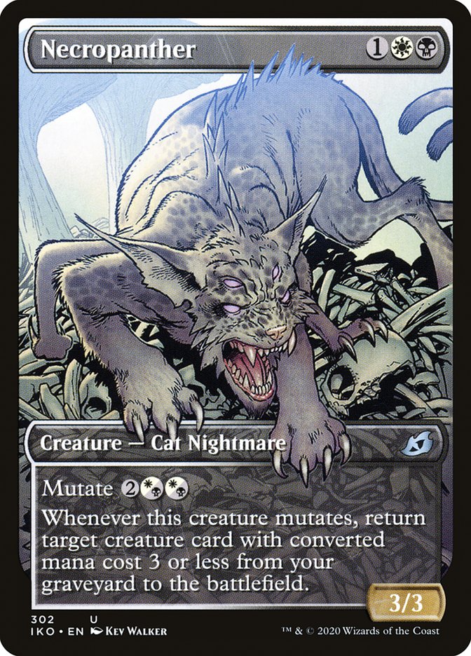 Necropanther (Showcase) [Ikoria: Lair of Behemoths]