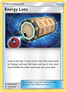 Energy Loto (122) [SM - Guardians Rising]