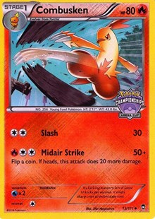 Combusken - 13/111 (Championship Promo) (13) [League & Championship Cards]