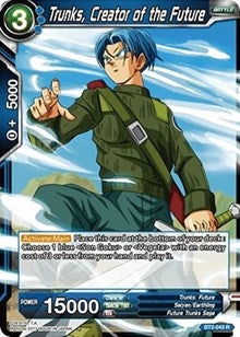Trunks, Creator of the Future [BT2-043]