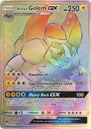 Alolan Golem GX (Secret) (113) [SM - Crimson Invasion]