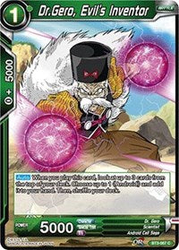 Dr. Gero, Evil's Inventor [BT3-067]