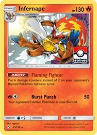 Infernape - 23/156 (League Promo) (23) [League & Championship Cards]