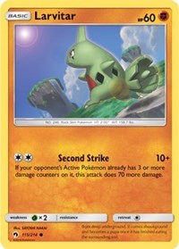 Larvitar (115) (115) [SM - Lost Thunder]