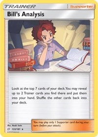 Bill's Analysis (133) [SM - Team Up]