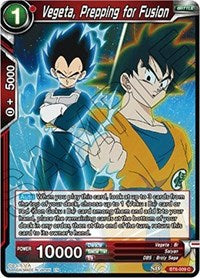 Vegeta, Prepping for Fusion [BT6-009]