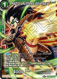 Raditz, Ruthless Adversary [EX07-07]