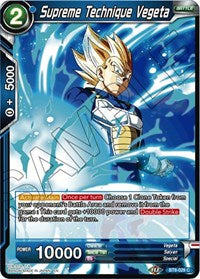 Supreme Technique Vegeta [BT8-029]