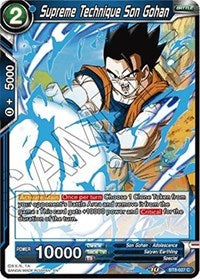 Supreme Technique Son Gohan [BT8-027]
