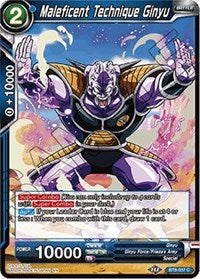 Maleficent Technique Ginyu [BT8-037]