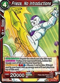 Frieza, No Introductions [BT9-003]