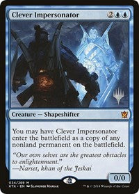 Clever Impersonator [Promo Pack: Theros Beyond Death]