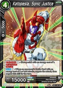 Katopesla, Sonic Justice [DB2-148]