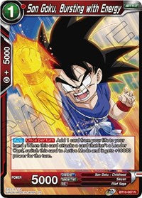 Son Goku, Bursting with Energy [BT10-007]