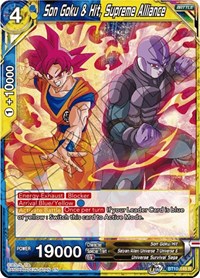 Son Goku & Hit, Supreme Alliance [BT10-145]