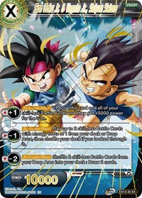Son Goku Jr. & Vegeta Jr., Saiyan Scions [EX13-30]