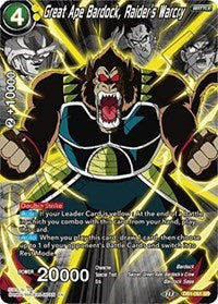 Great Ape Bardock, Raider's Warcry (Alternate Art) [DB1-061]