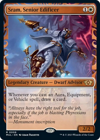 Image 73: Sram, Senior Edificer [Multiverse Legends]