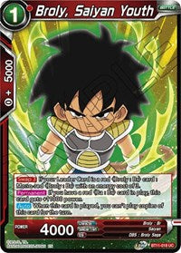 Broly, Saiyan Youth [BT11-018]