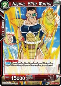 Nappa, Elite Warrior [BT11-026]