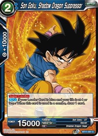 Son Goku, Shadow Dragon Suppressor [BT11-051]
