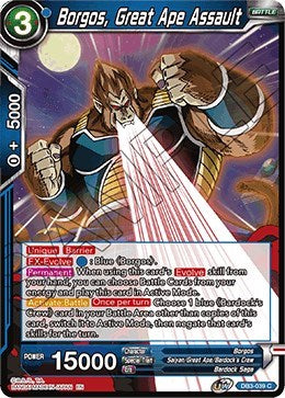 Borgos, Great Ape Assault [DB3-039]